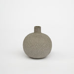 Load image into Gallery viewer, Granite Grey Bud Vase mini | Carved
