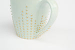Load image into Gallery viewer, Dotted Mug | Gold Studs
