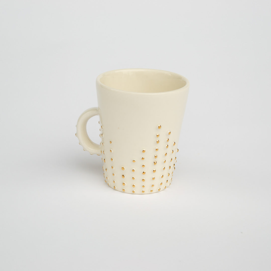 Espresso Cups | Gold Stud