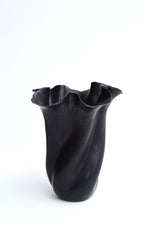 Load image into Gallery viewer, Black Petal Vase II
