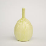 Load image into Gallery viewer, Light Green bud vase | Carved
