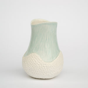 Large Blue/White Coral Vase