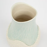 Load image into Gallery viewer, Large Blue/White Coral Vase
