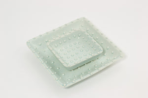 2-Piece Jewelry Dish | Dotted Grid