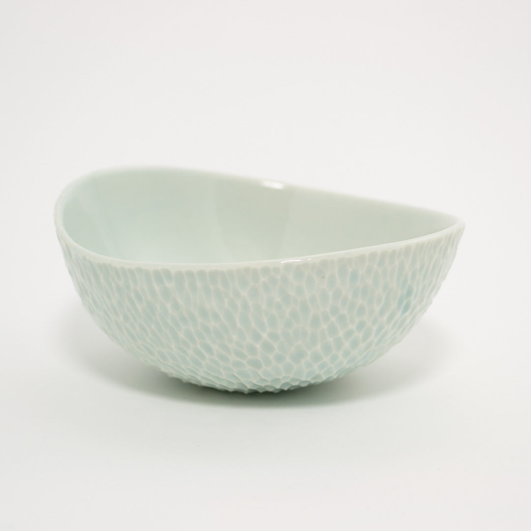 Blue Carved Dish