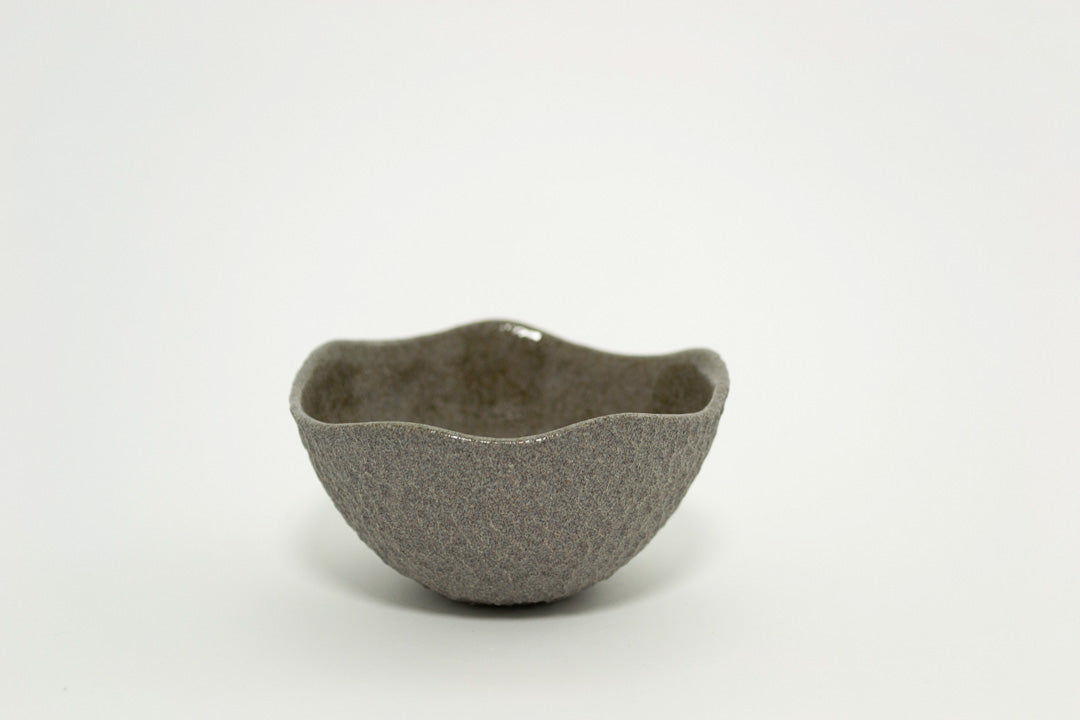 Granite Grey Carved Dish II